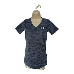 Under Armour V Neck Loose Heat Gear Top size Small
